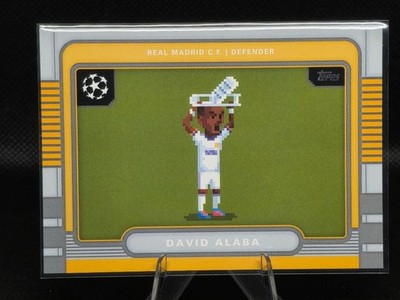 2026 Topps 8-Bit Football David Alaba Real Madrid #8B-1 - CHAIR CELEBRATION ART