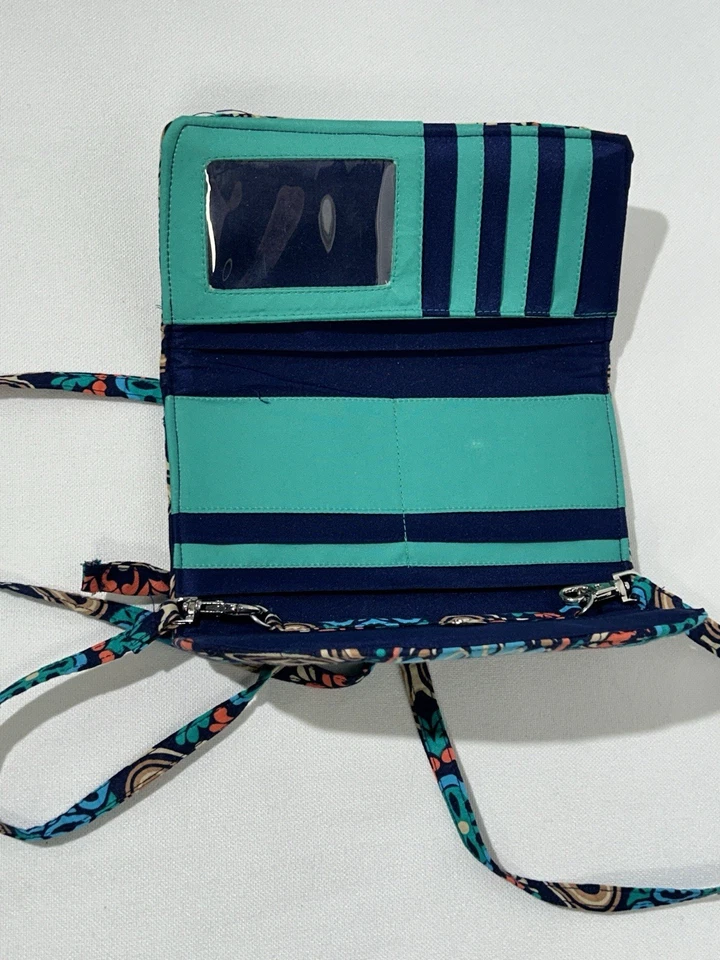 Vera Bradley Sierra Mini Hipster, Bandolera, Cartera, Muñequera, Bolso sin asas Foto 4 de 4