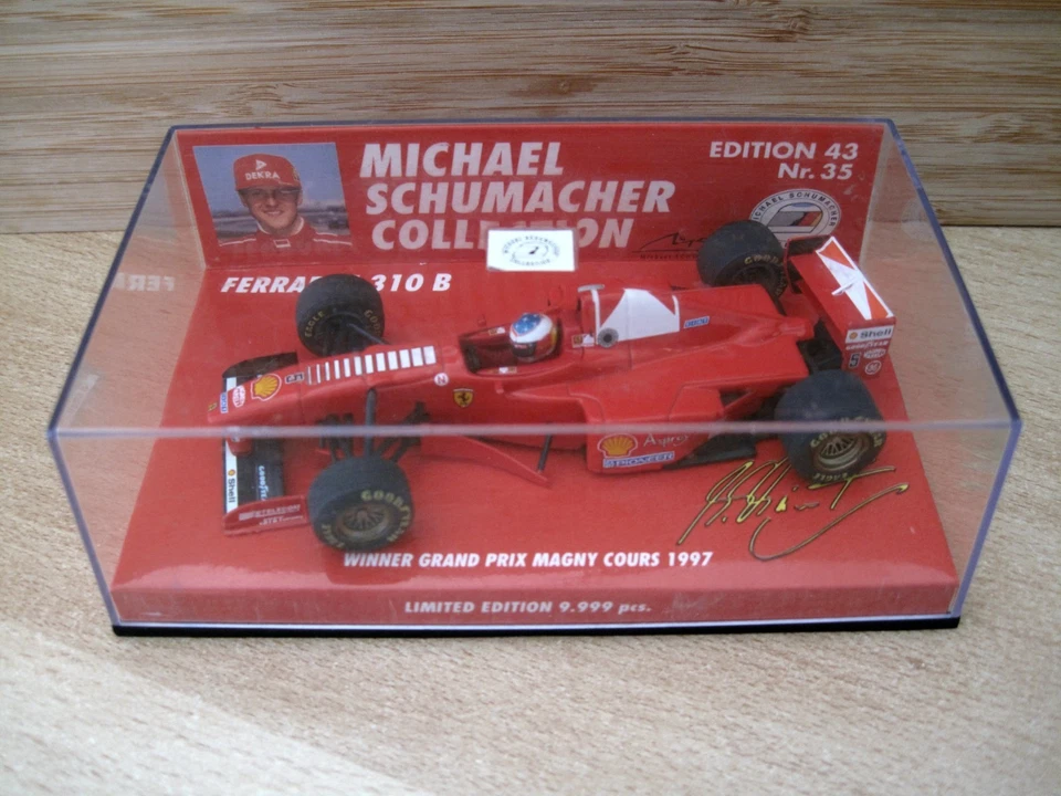 Michael Schumacher Collection Nr.35 - Ferrari F 310 B - Magny Cours 1997 - 1:43 - Bild 2 von 4