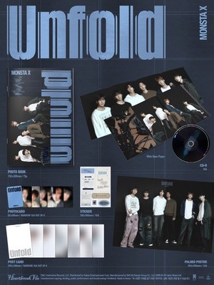 MONSTA X - Unfold [4 ver. SET] 4Album+Extra Photocards Set | eBay