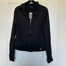 Trina Turk Recreation Women  s Athleisure Jacket - Black size Small