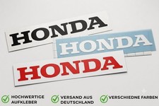 2x Aufkleber HONDA Schriftzug 20cm x 2,4cm , Motorrad KFZ Auto Tuning PKW