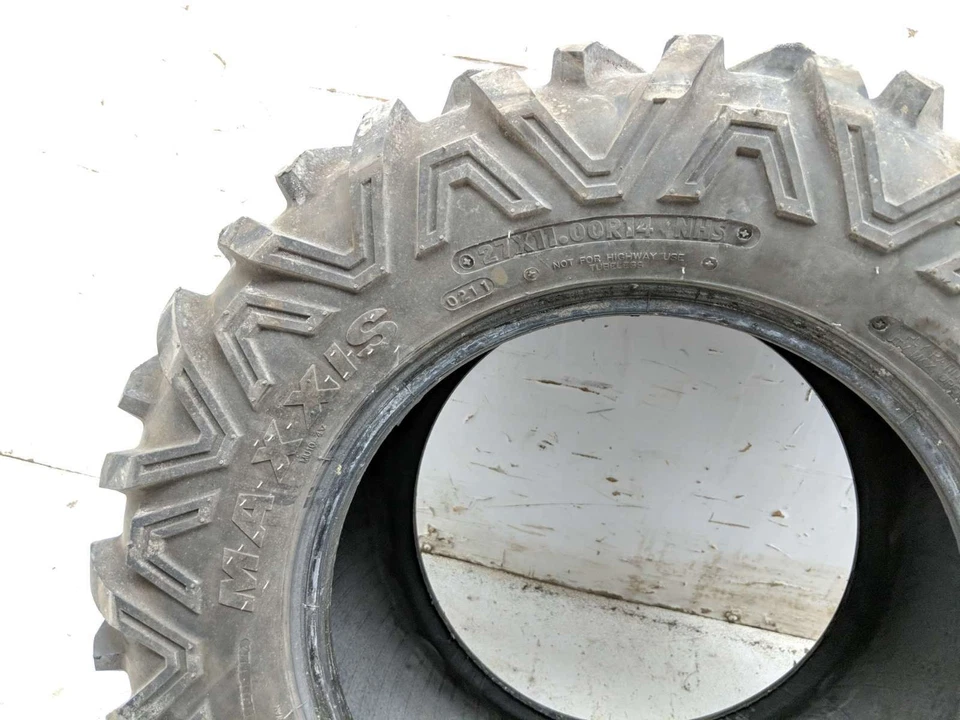 08 Arctic Cat Prowler XT 650 4x4 Rear Tire RAZR 4 Speed 27x11.00-14 - Image 3 of 4