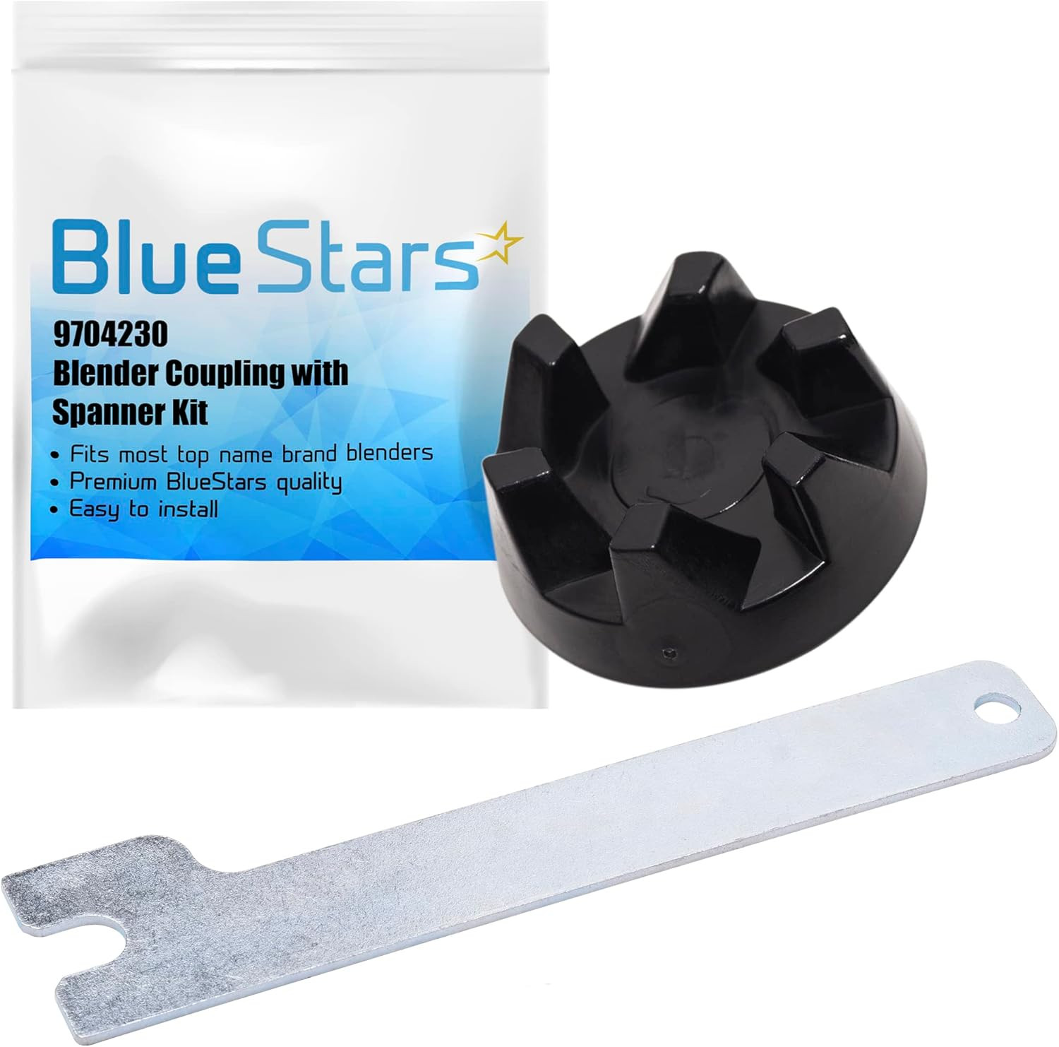 Ultra Durable 9704230 Blender Drive Coupler with Spanner Kit