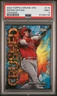 2023 Topps Chrome Update Series - Crushed Shohei Ohtani #C-15 RARE PSA 9