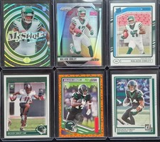 (LOT OF 6) MALACHI CORLEY - CLEVELAND BROWNS - PRIZM, DONRUSS, SCORE