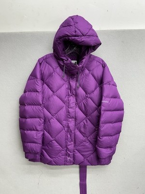 Columbia Women's Icy Heights Belted Purple Jacket Size XL NEW Without Tags