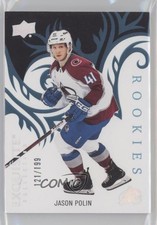 2024 Ice Exquisite Collection Rookies Platinum Blue /199 Jason Polin #R-11 1e15