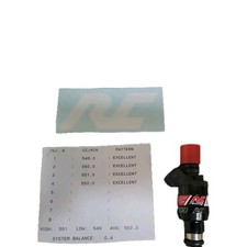 Rc 550cc Flow Matched Fuel Injectors Fit Honda Acura K-series Rsx K20a K24a Rc 550cc Flow Matched Fuel Injectors Fit Honda Acura K-series Rsx K20a K24a