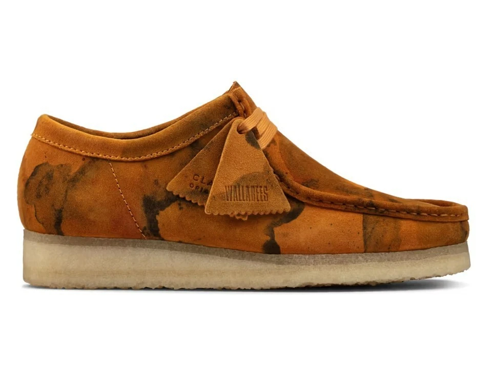 Clarks Originals Wallabee Turmeric Camo Shoes Sneakers Size UK 9/10/11 RRP £150
Opens in a new windo