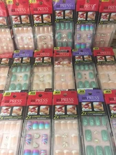 Kiss/Broadway imPress Press-on Nails with Nail Art Charms