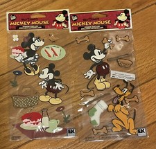 1928 Walt Disney Vintage Mickey Pluto Minnie EK Success VHTF 3D Rare Scrapbook