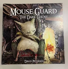 2006 ASP Comics Mouse Guard Issue 4 The Dark Ghost David Petersen Autographed