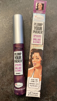 theBalm PLUMP YOUR PUCKER Lip Gloss Flüssiger Lippenstift ENHANCE 7ml
