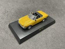 Kyosho 1/64 Fiat&Lancia collection Fiat 124 Yellow diecast model car 16B1