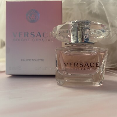 Versace Bright Crystal Eau de Toilette 5 ml für Damen Miniatur NEU & OVP