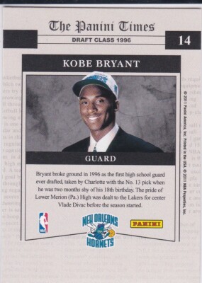 kobe 1996 draft