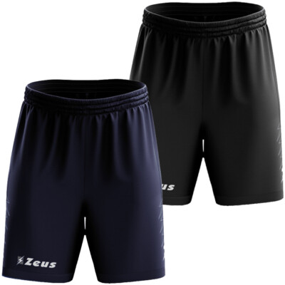 Zeus Enea Herren Bermuda Sport kurze Hose Freizeit Shorts schwarz navy neu