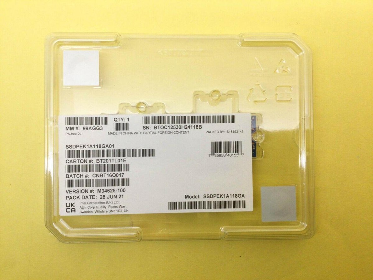 Buy Intel Optane P1600X Series 118GB, M.2 2280 Internal SSD