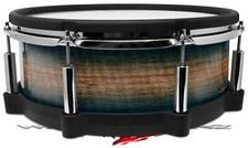 Wrap for Roland vDrum Shell PD140 Exotic Wood Pommele Sapele Burst Deep Blue
