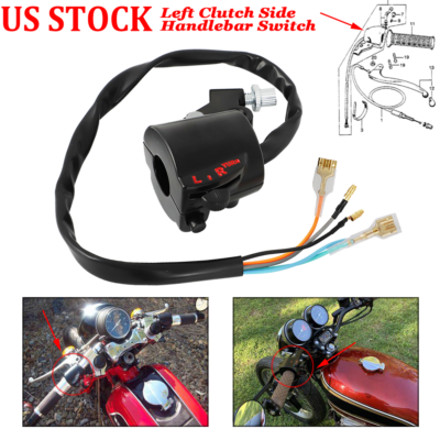 NOS Honda 1983 CB1000 1982 VF750 Turn Signal Horn Light Hi Lo Switch - Foto 10