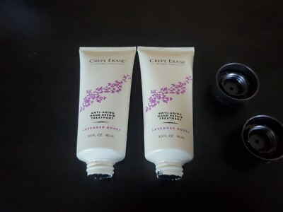 NEW & SEALED - (2) CREPE ERASE Anti-Aging Hand Repair Treatment Lavender Honey