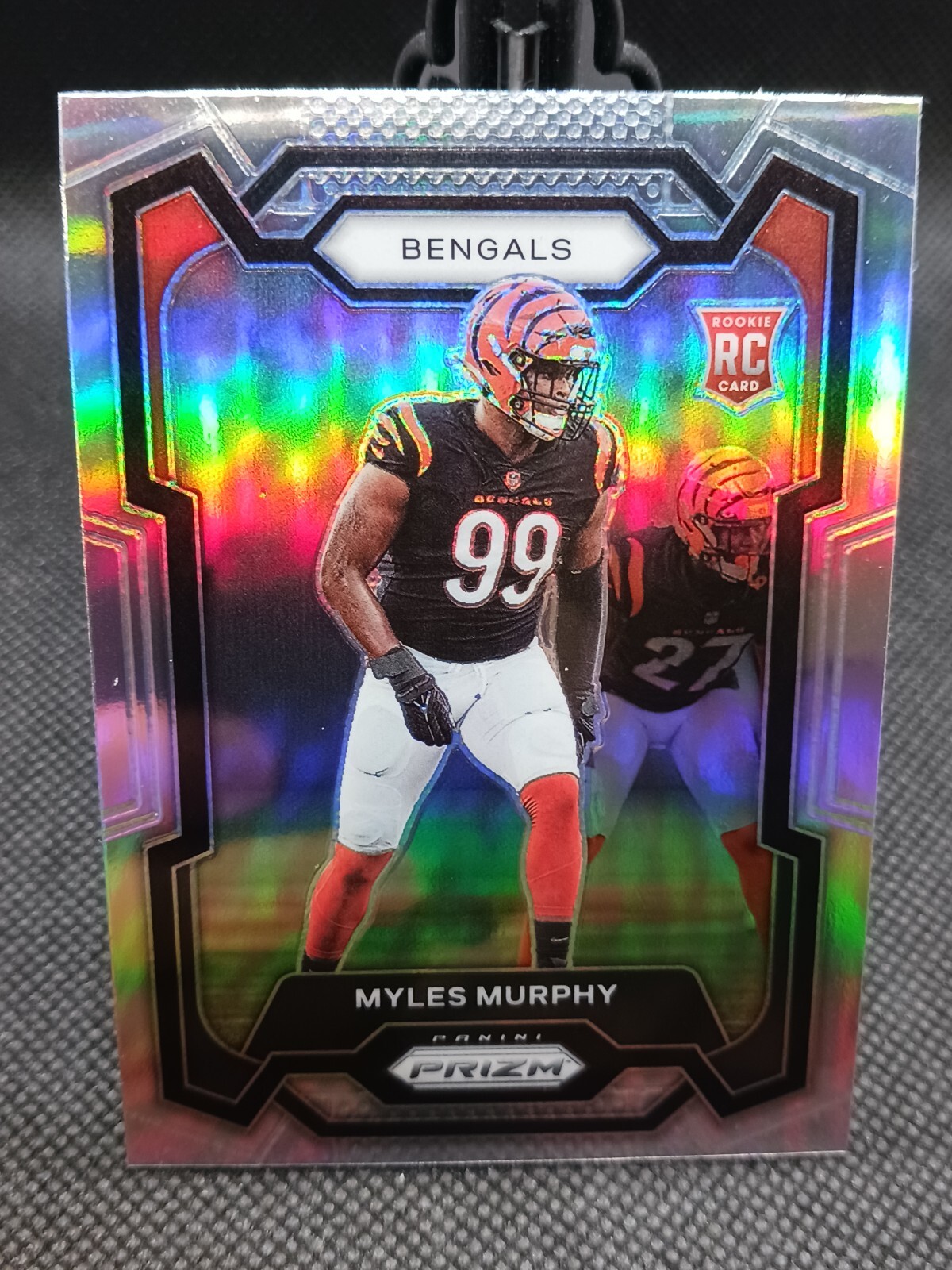 2023 Prizm Silver Refractor - Myles Murphy RC #320 Cincinnati Bengals