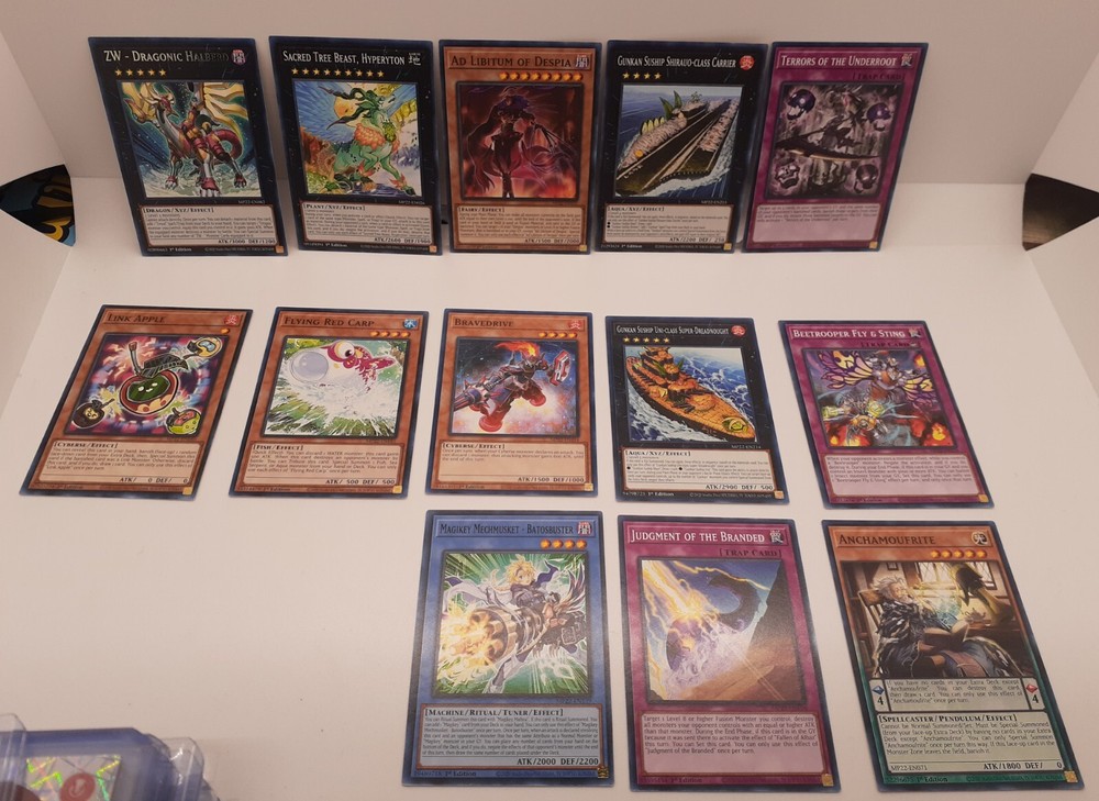 Yu-Gi-Oh! TCG Battles of Legend: Monstous ZW Dragonic Halberd 13 Lot