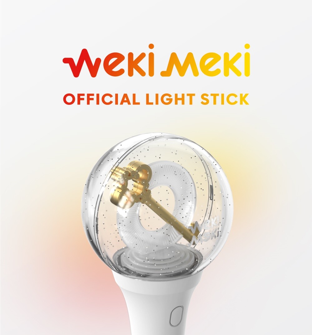 위키미키 [ Weki Meki OFFICIAL LIGHT STICK ] KPOP CHEERING FANLIGHT