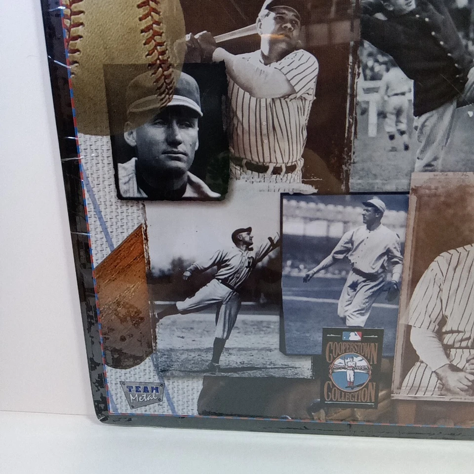 New 1996 Hall Of Fame Electees Orginal Baseball Cooperstow Collection Metal Sign - Image 4 of 4