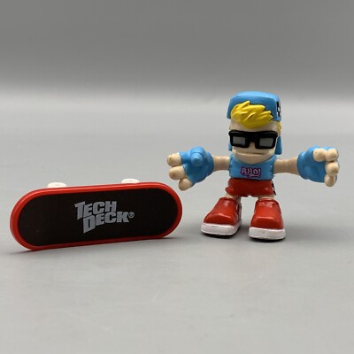 Tech Deck Dude Street Crew #138 Radd 80s Skateboard Figure 2008 RARE READ