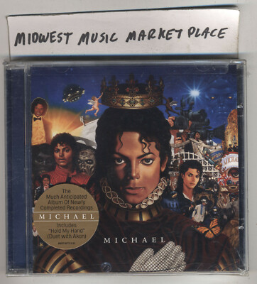 Michael Jackson - Michael CD - Brand New MINT & Sealed with Hype Sticker! - Akon