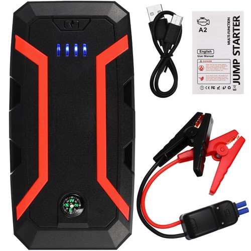 30000mAh Portable Car Jump Starter Booster Jumper Box Power Bank