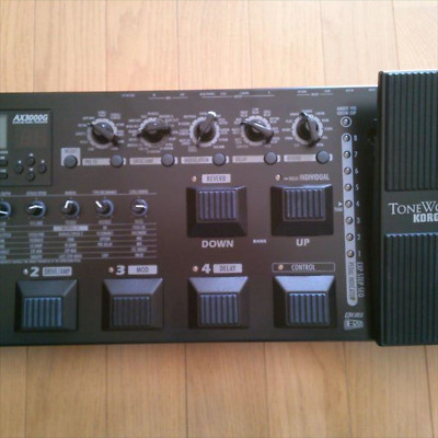 Korg Auto-Wah Guitar Effects Pedal Multi-Effects AX3000G