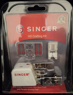 New Sealed Singer HD Crafting Kit -#250067396 Side cutter, non-stick and paralel