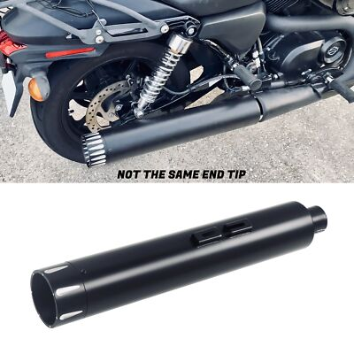 #ad SHARKROAD 4quot; Slip On Exhaust for Harley Street 500 750 Street Rod 2015 2020 $189.99