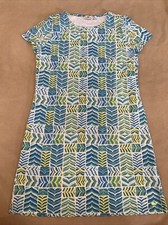 Vineyard Vines Dress Xl Girls 16 Blue Pattern