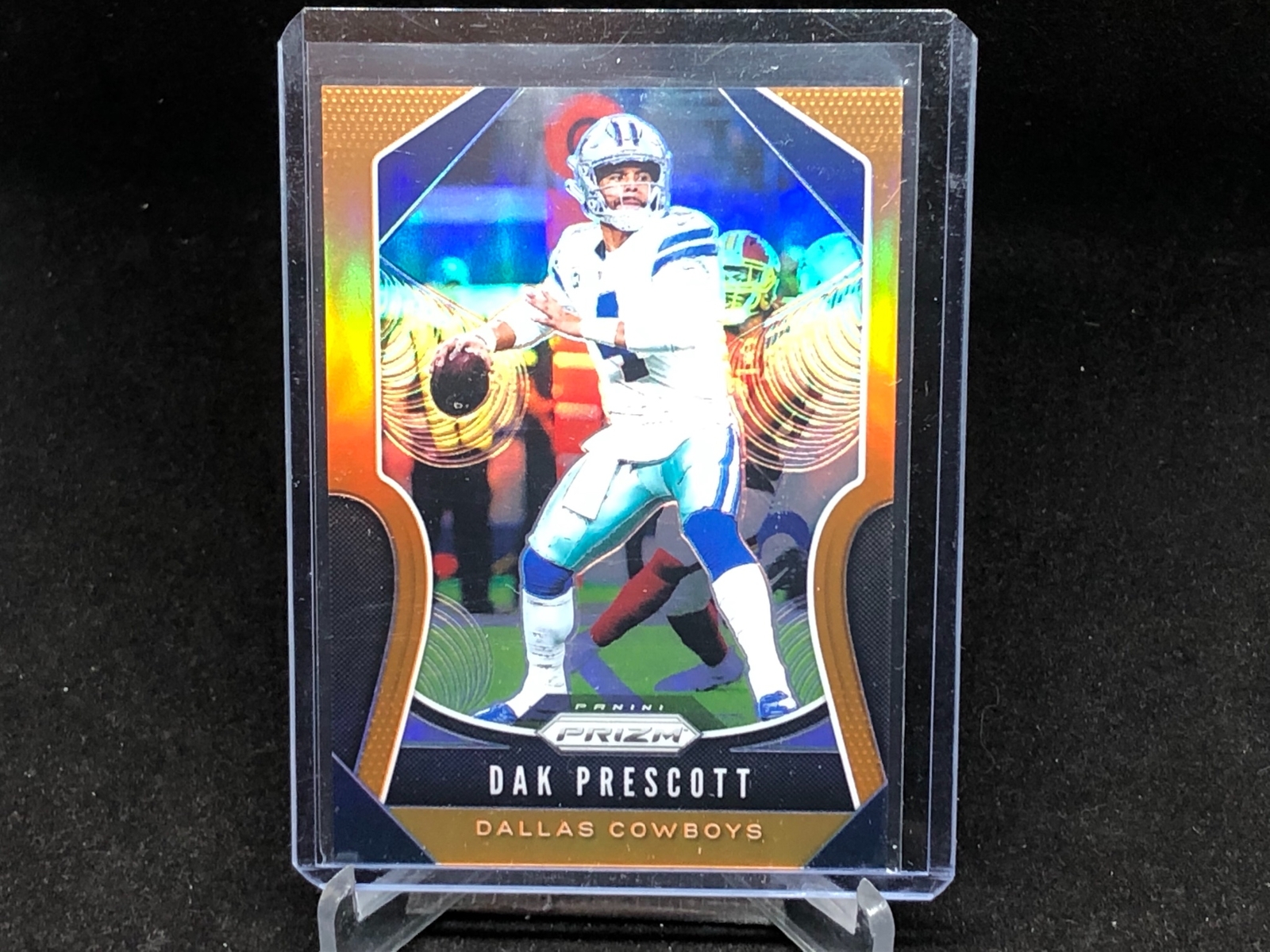 DAK PRESCOTT 2019 PANINI PRIZM ORANGE PRIZM #D 144/249