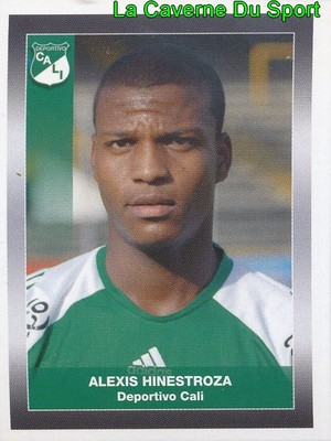 048 ALEXIS HINESTROZA SPORTIVO CALI STICKER PANINI KOLUMBIEN ERSTE A 2008