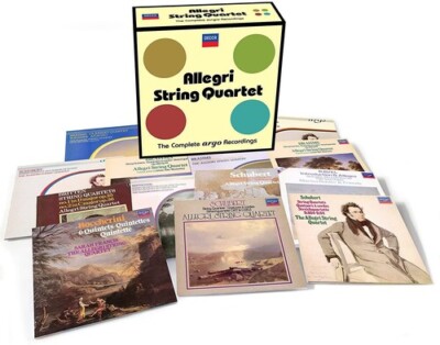 ALLEGRI STRING QUARTET: THE COMPLETE ARGO RECORDINGS W/BOOK VERY GOOD