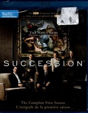 Succession: The Complete First 1st Season Blu-ray, 2018, no digital code