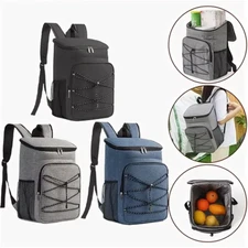 30 Cans Leakproof Insulated Cooler Backpack Soft Cooler Backpack For Camping