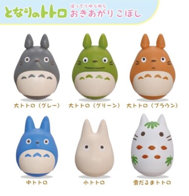 My Neighbor Totoro Potteri Yurayura Swaying Doll Tumbler Toy Vinyl
