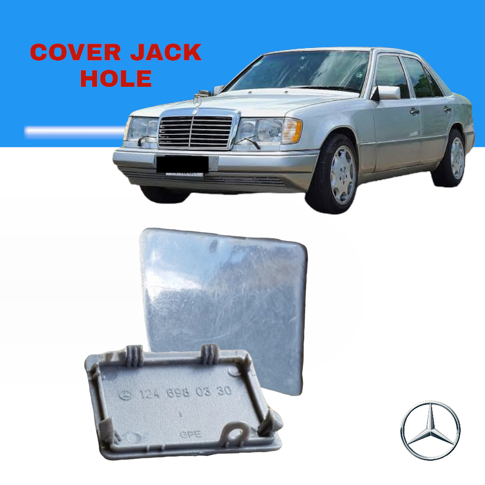Mercedes-Benz Side Skirt Rocker Panel Jack Cover Trim Plug Cap