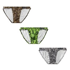 3 Pack Men's Briefs Bikini Bulge Pouch Underwear Shorts Breathable Underpants