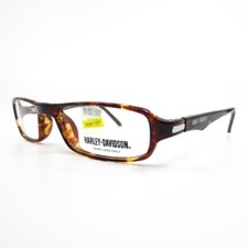 Harley-Davidson HD407 TO Eyeglasses Frames Brown Rectangular Full Rim 48-16-130
