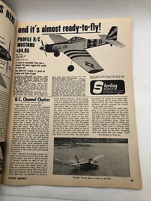 Vintage Flying Models Magazine January 1969 Moray Monster Vintage Flying Models Magazine January 1969 Moray Monster
