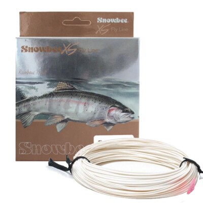 Snowbee XS Prestige WF 3/4/5/6/7/8 Trout Salmon Ivory Floating Fly Fishing Line