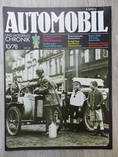 Automobil Motorrad Chronik 10/1978 Stoewer V5 Tempo Automobile Opel Olympia