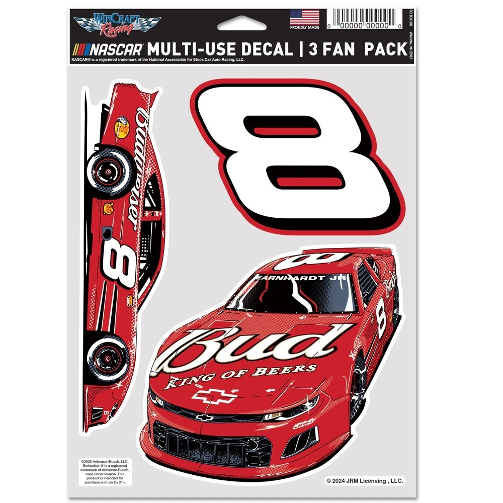 Nascar Model Decal Slixx #1848 Decal - Budweiser 2003 Dale